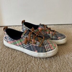 Sperry Plaid Crest Vibe Sneaker